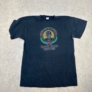 Griffin T-Shirt Mens 2XL Black Barack Obama President Graphic Short Sleeve Tee